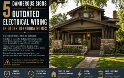 5 Dangerous Signs of Outdated Electrical Wiring in Older Glendora Homes