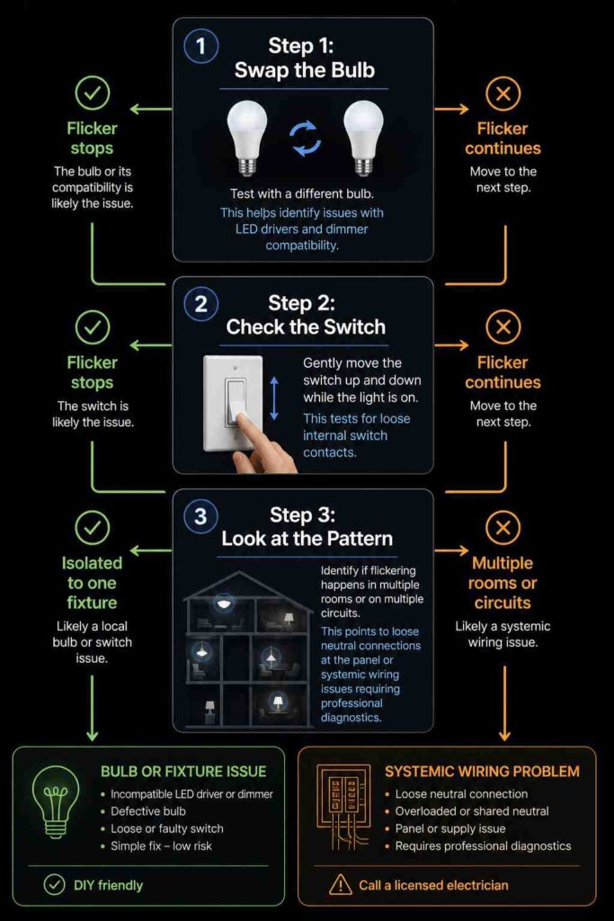 Why Flickering Lights and Tripping Breakers Mean It Is Time to Call a Pro 4