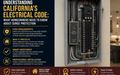 Understanding California’s Electrical Code: What Homeowners Need to Know About Surge Protection