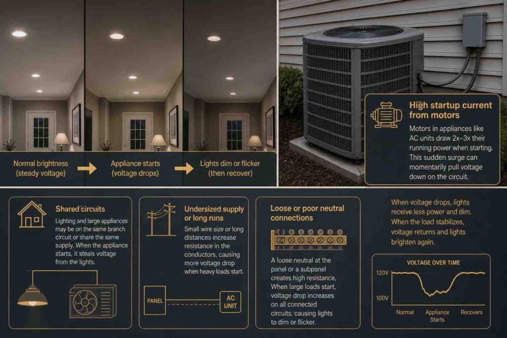Why Flickering Lights and Tripping Breakers Mean It Is Time to Call a Pro 1