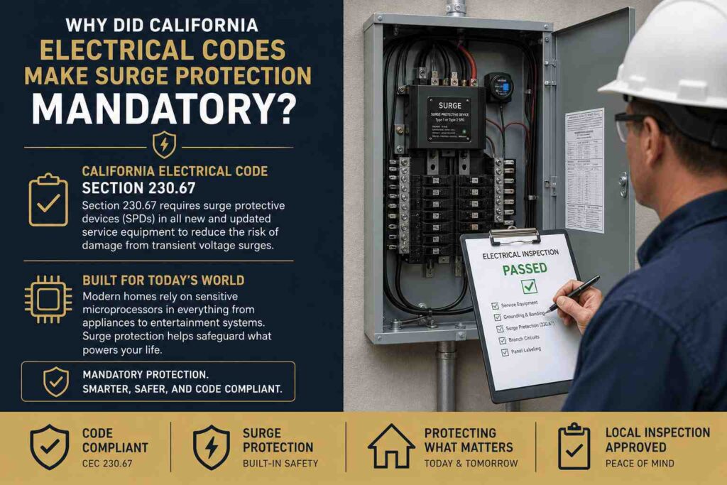 Understanding California's Electrical Code: What Homeowners Need to Know About Surge Protection 2