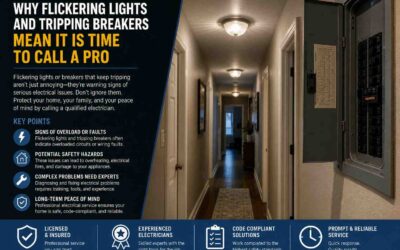 Why Flickering Lights and Tripping Breakers Mean It Is Time to Call a Pro