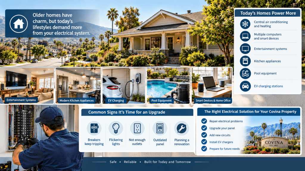 Trustworthy Electrical Services in Covina, CA: Modernizing Historic Corridors & Mid-Century Homes 1